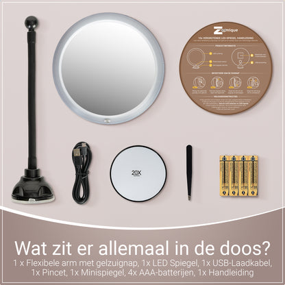Zoomique Make-up & Scheerspiegel
